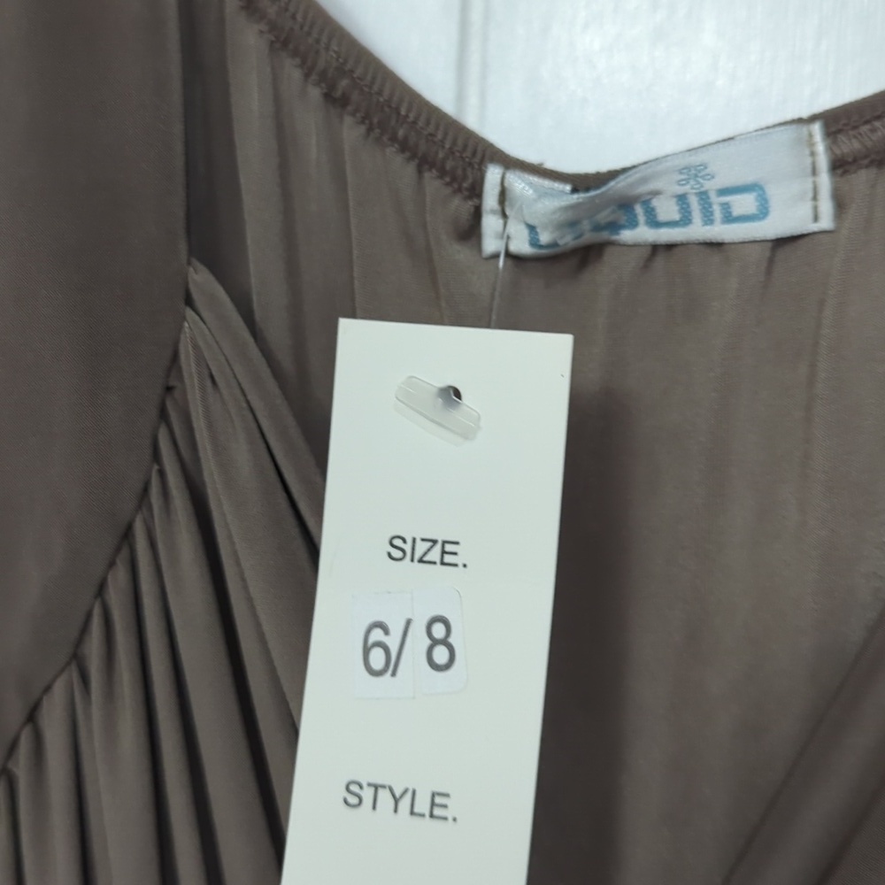 🌟NWT Liquid Long Embellishment Dress - Picture 6 of 10